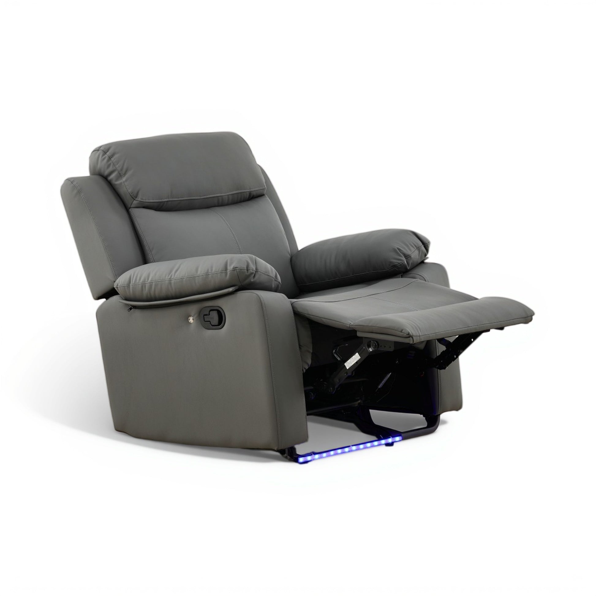 Zeke Glider Recliner With LED