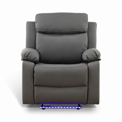 Zeke Glider Recliner With LED
