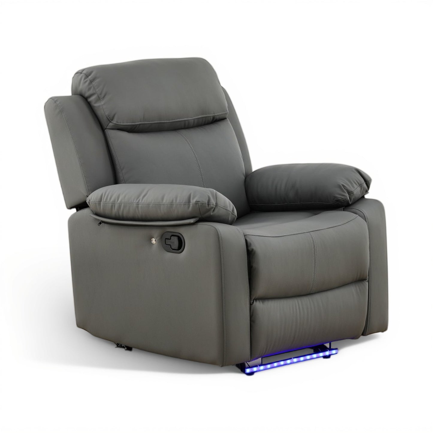 Zeke Glider Recliner With LED
