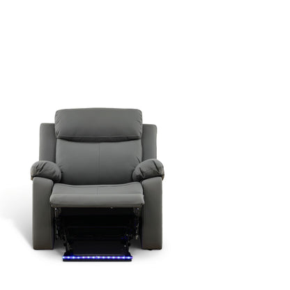 Zeke Glider Recliner With LED