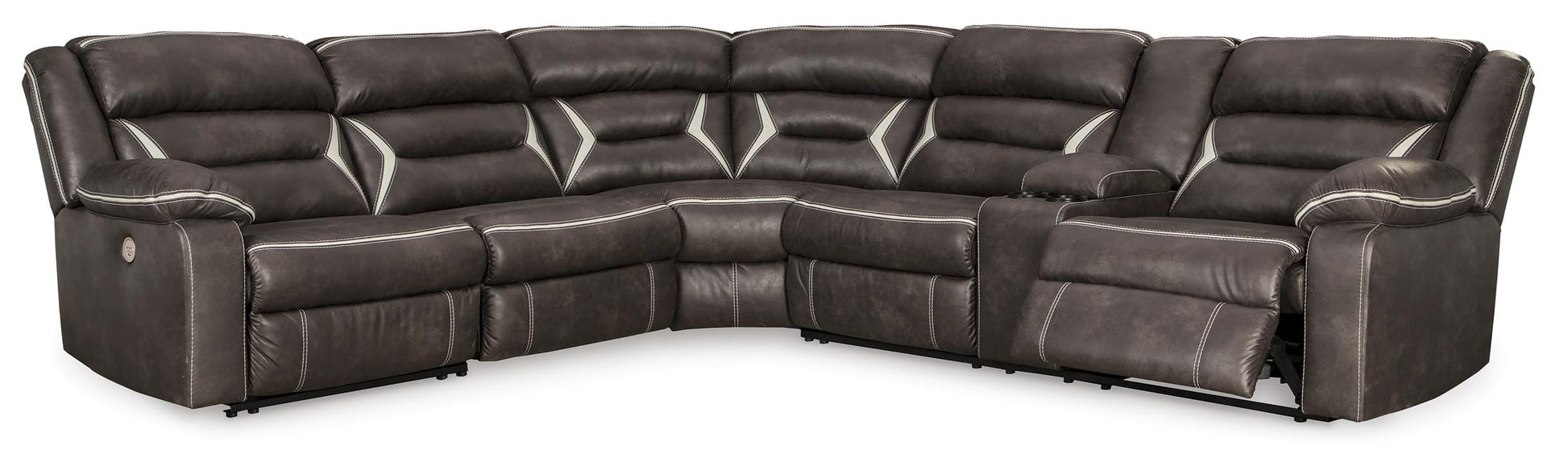 Kincord 4-Piece Power Reclining Sectional