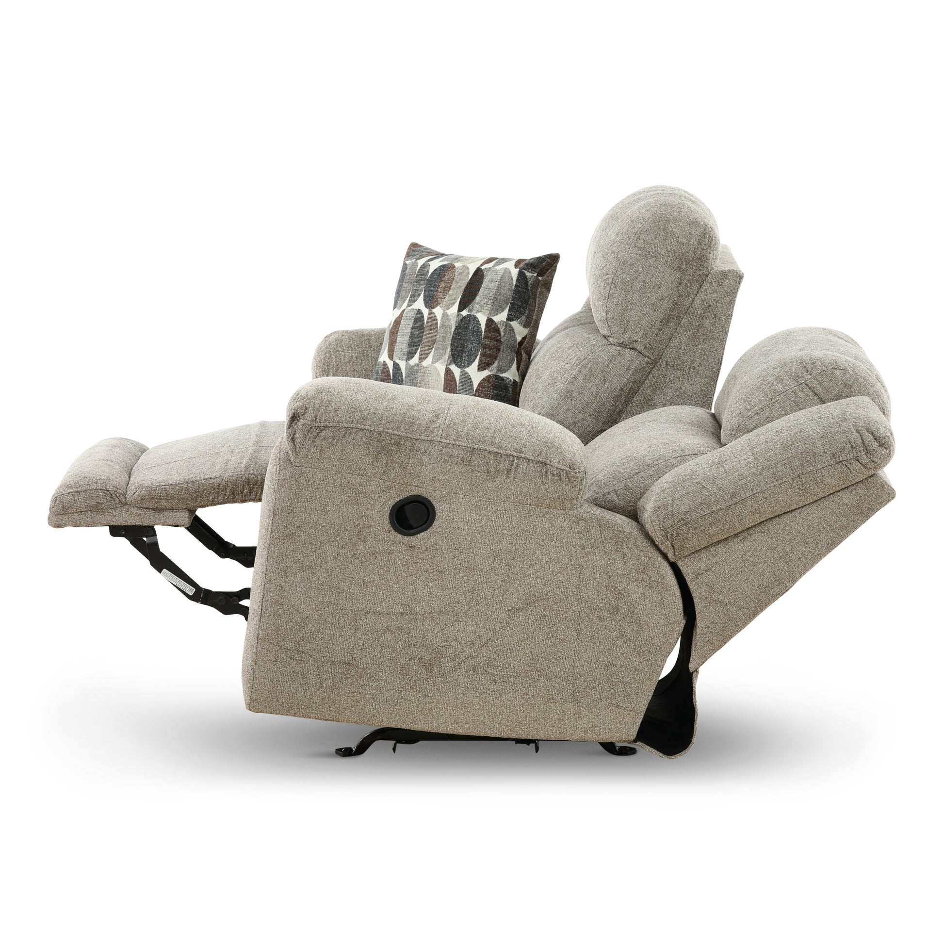 Peppar Rocking Reclining Loveseat