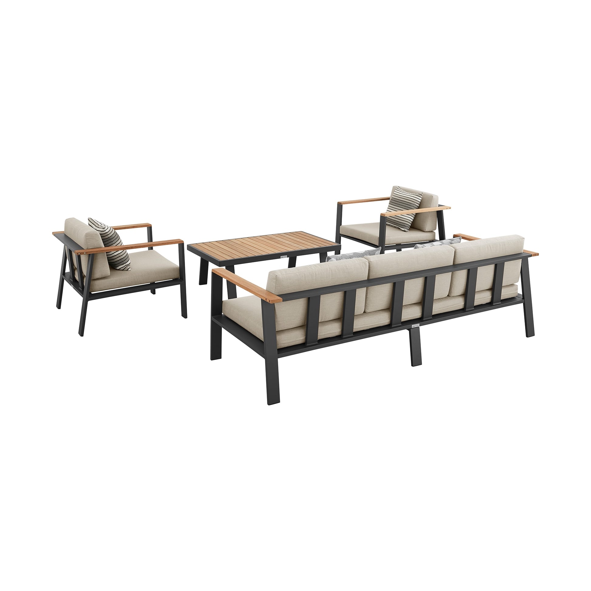 Nofi 4-Piece Outdoor Patio Set