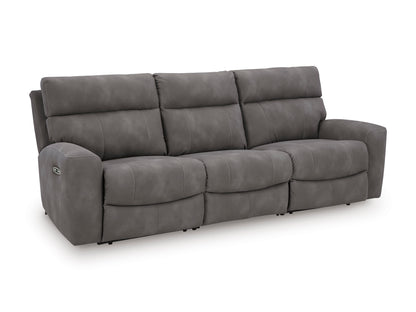 Ashley Next-Gen Durapella 3-Piece Power Reclining Sectional