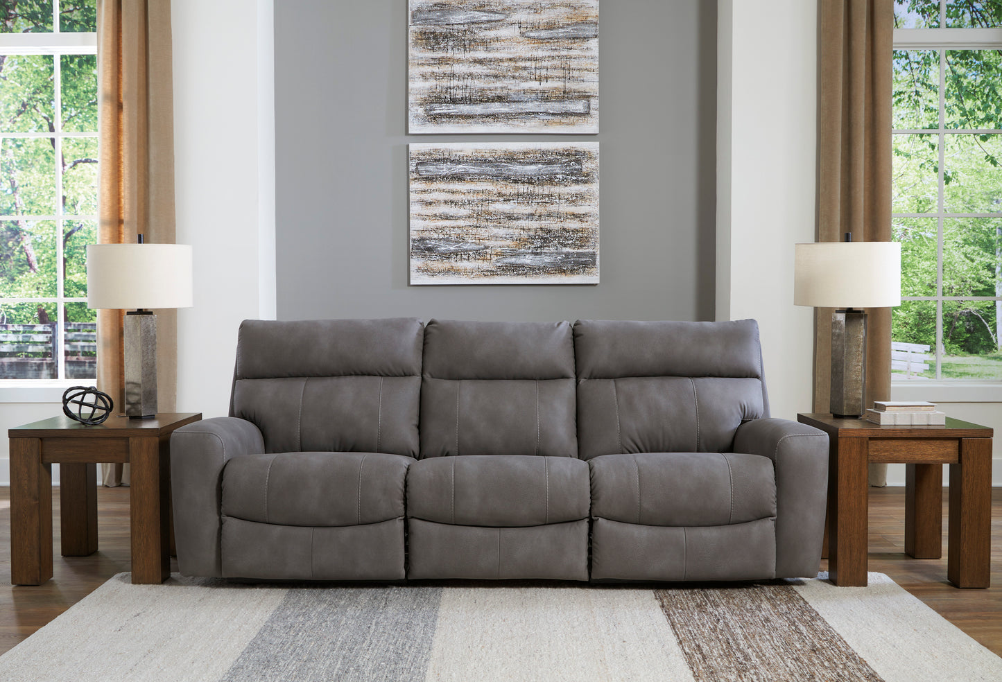 Ashley Next-Gen Durapella 3-Piece Power Reclining Sectional