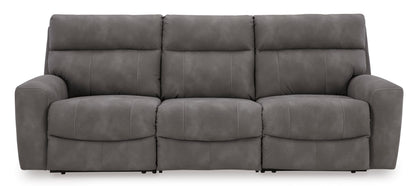 Ashley Next-Gen Durapella 3-Piece Power Reclining Sectional