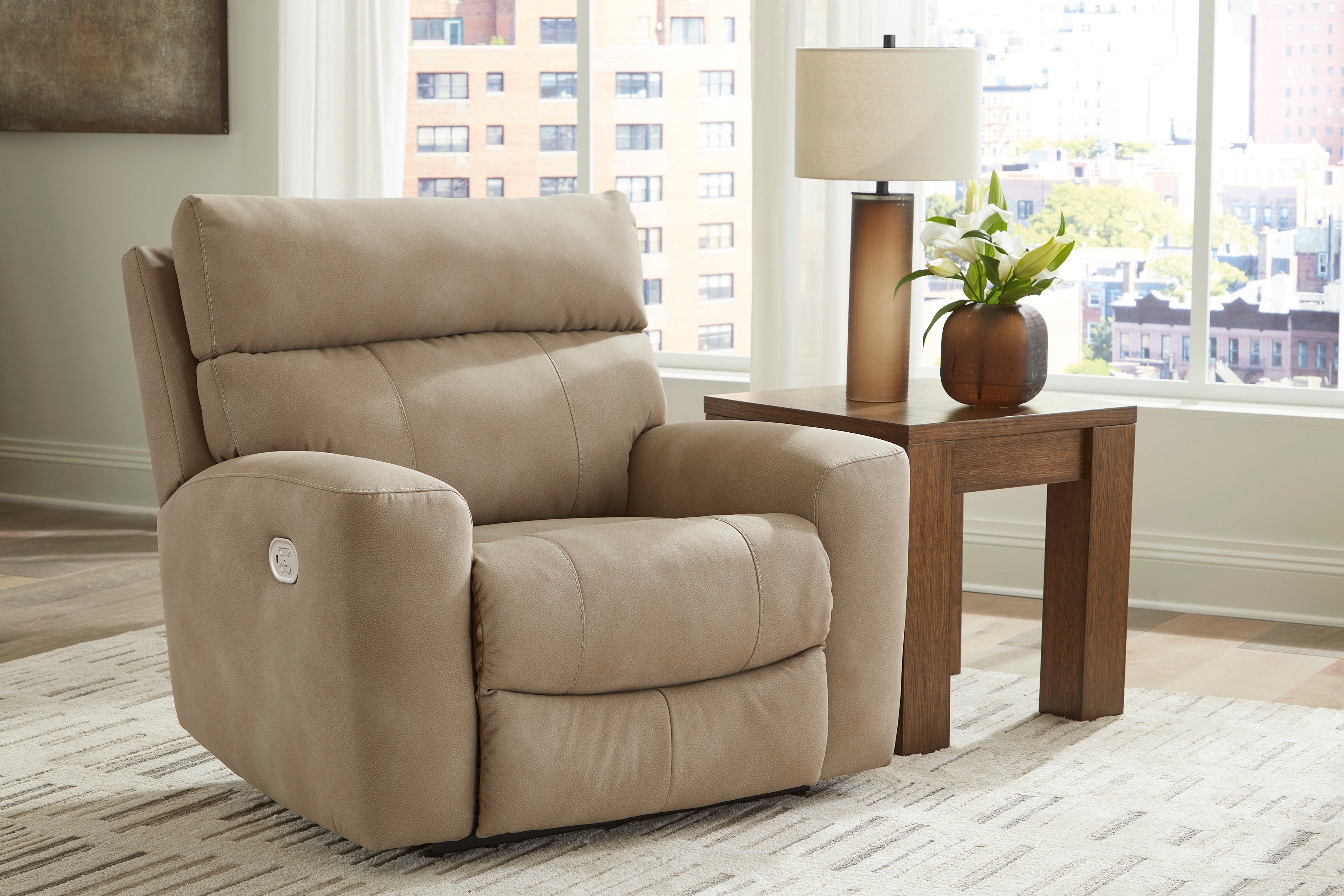 Ashley Next-Gen DuraPella Oversized Dual Power Performance Fabric