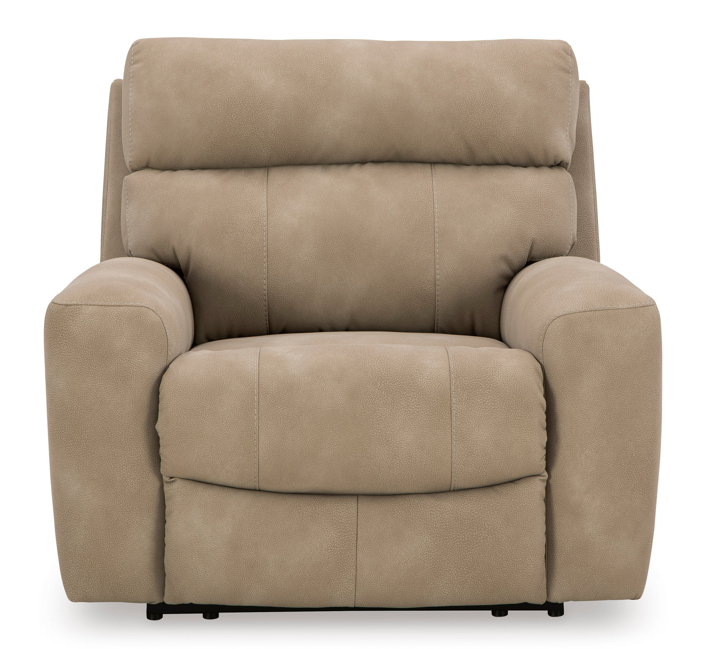 Ashley Next-Gen DuraPella Oversized Dual Power Performance Fabric Recliner Sand