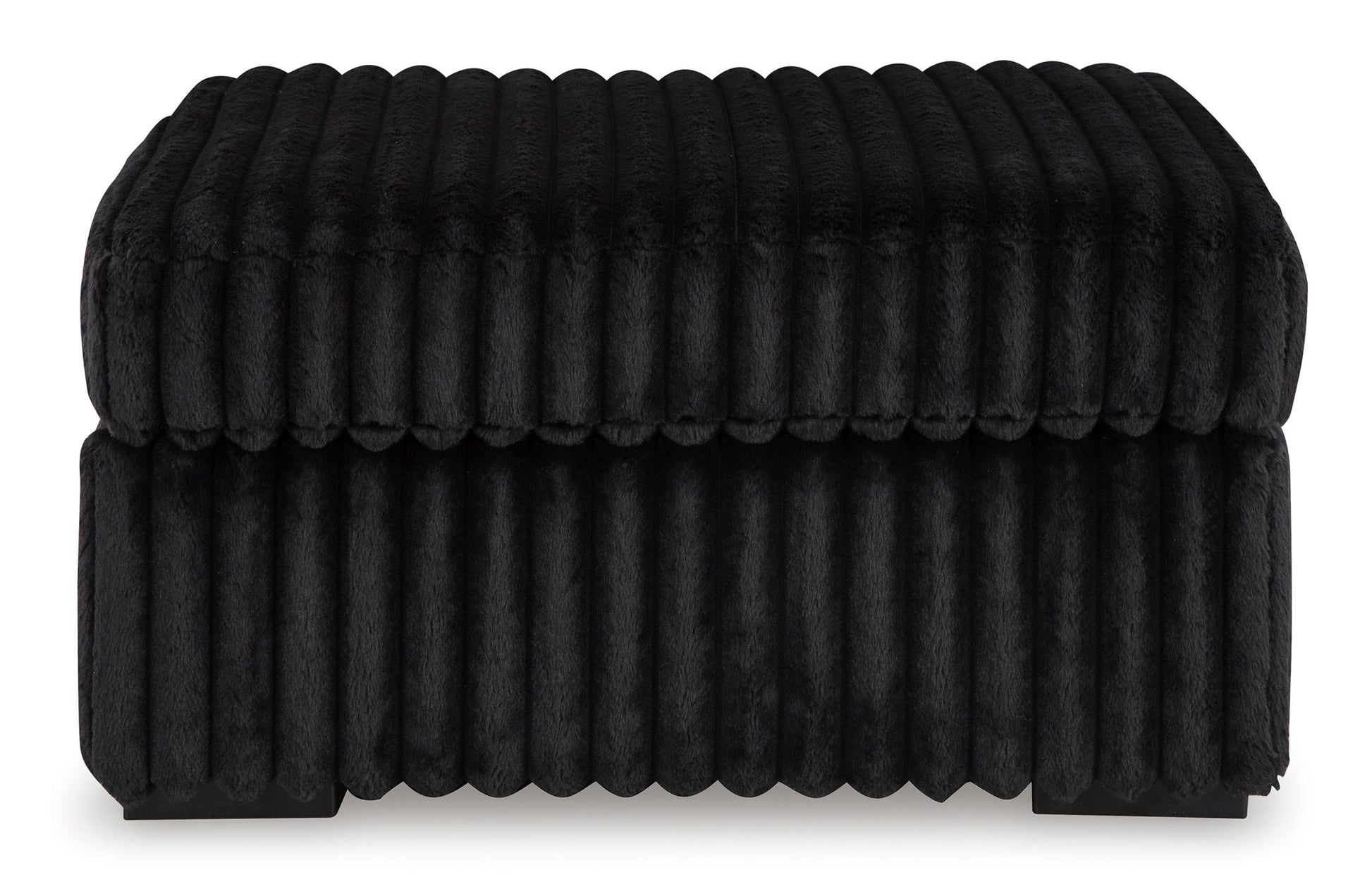 Midnight-Madness Oversized Accent Ottoman