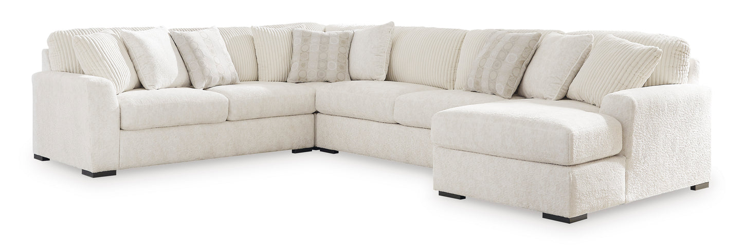 Chessington 4-Piece Sectional with Chaise Right-Facing