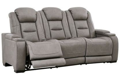 Man-Den Triple Power Reclining Sofa