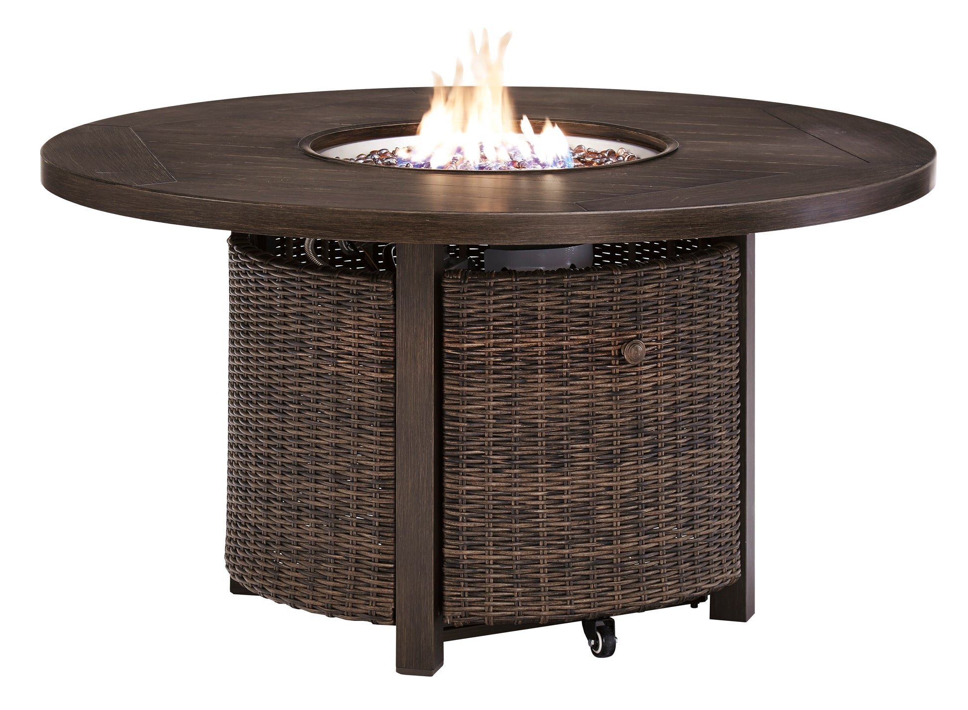 Paradise Trail Round Firepit Table