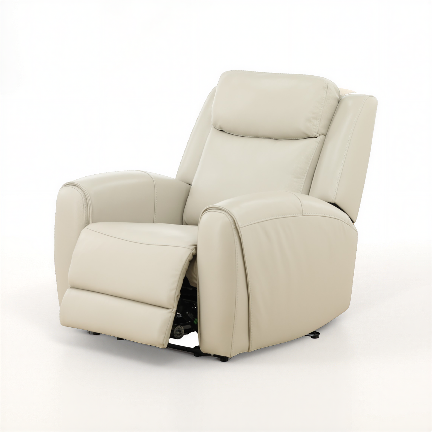 Lawrence Leather Power Recliner with Adjustable Headrest