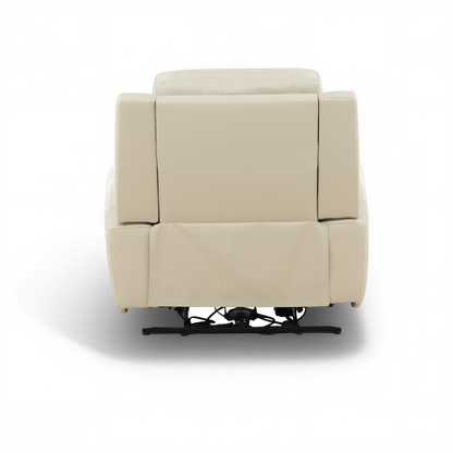 Lawrence Leather Power Recliner with Adjustable Headrest