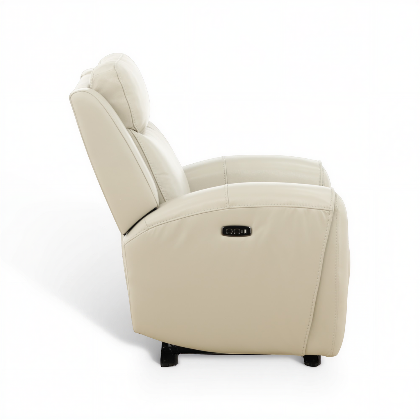 Lawrence Leather Power Recliner with Adjustable Headrest