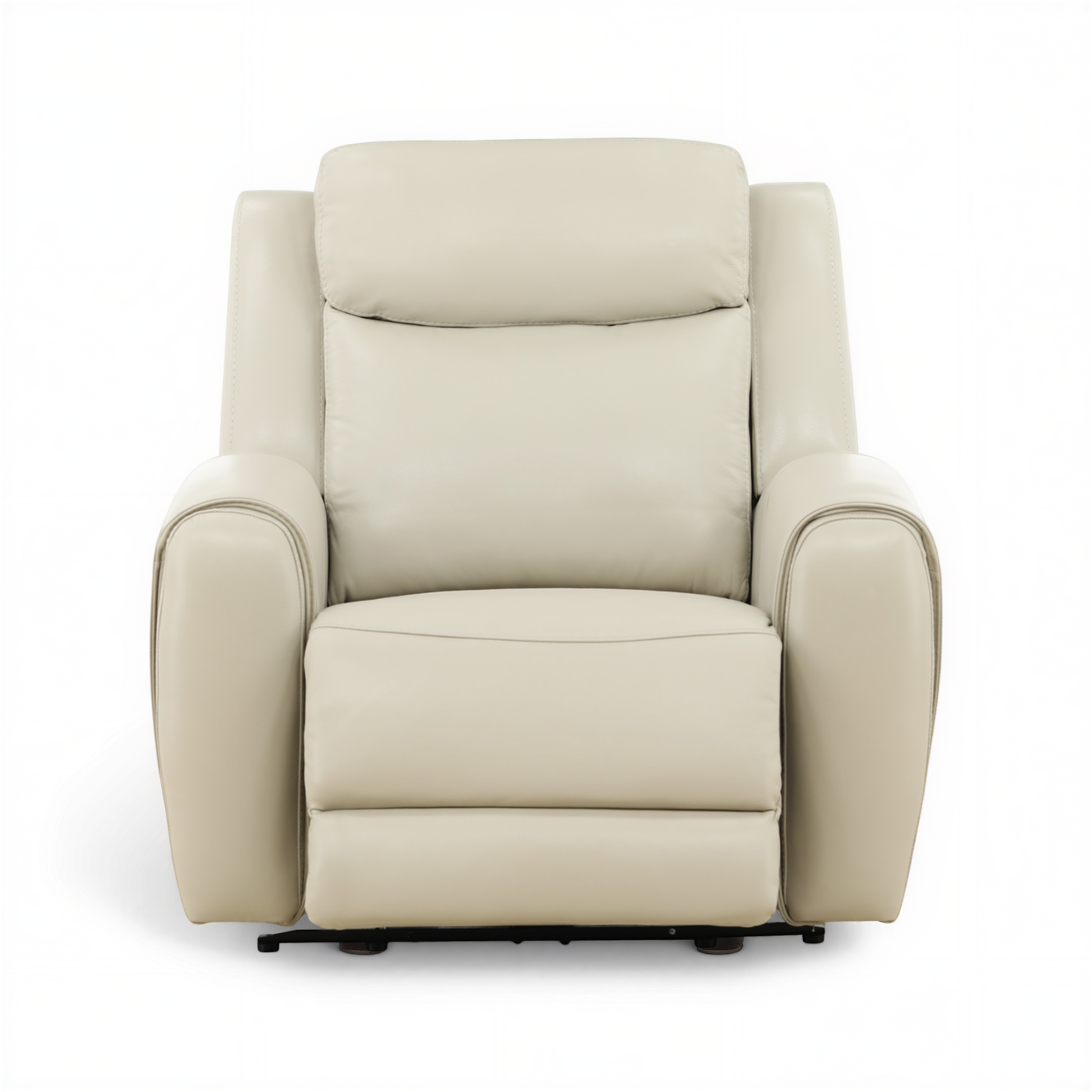 Lawrence Leather Power Recliner with Adjustable Headrest