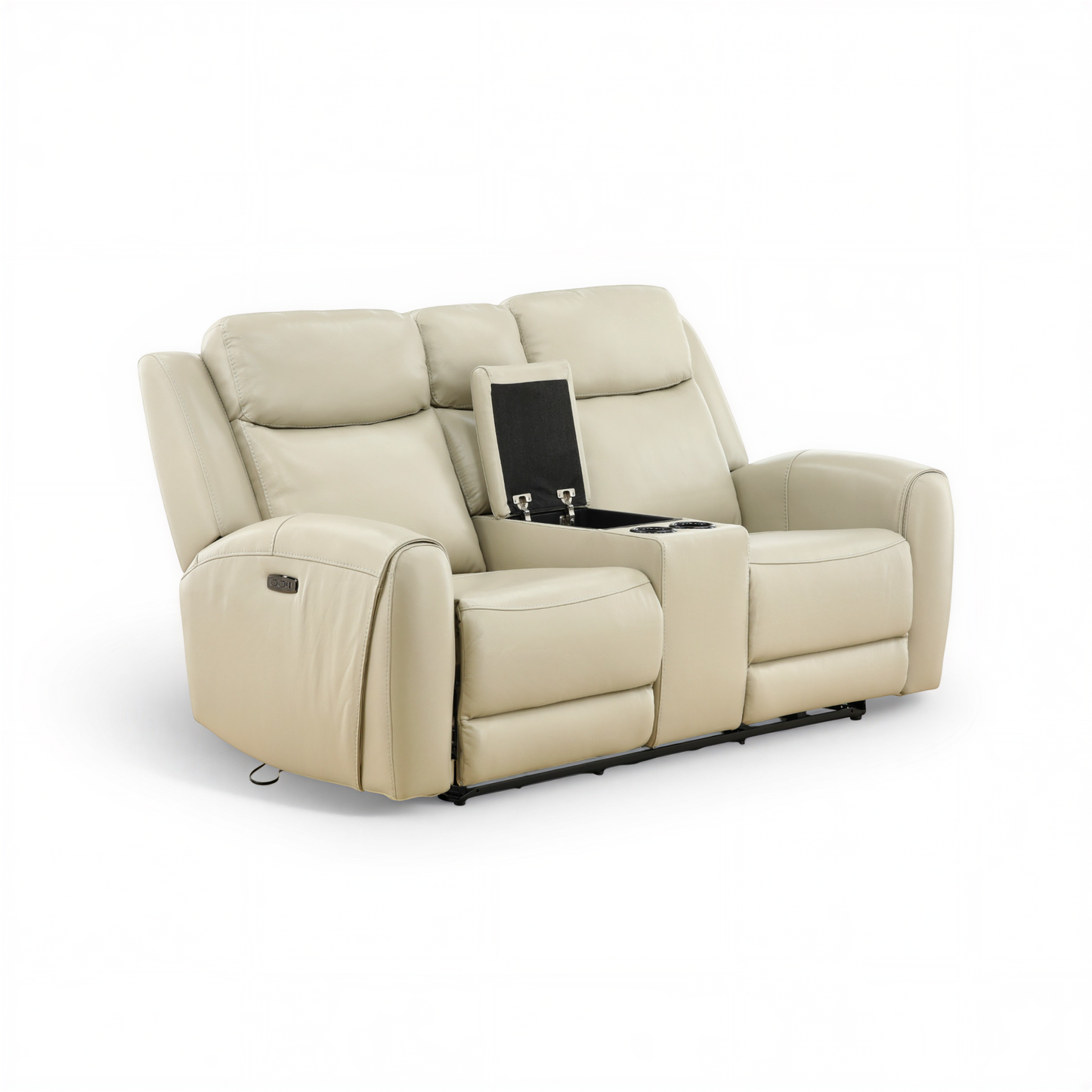 Lawrence Leather Power Reclining Loveseat
