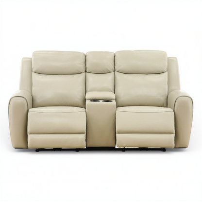 Lawrence Leather Power Reclining Loveseat