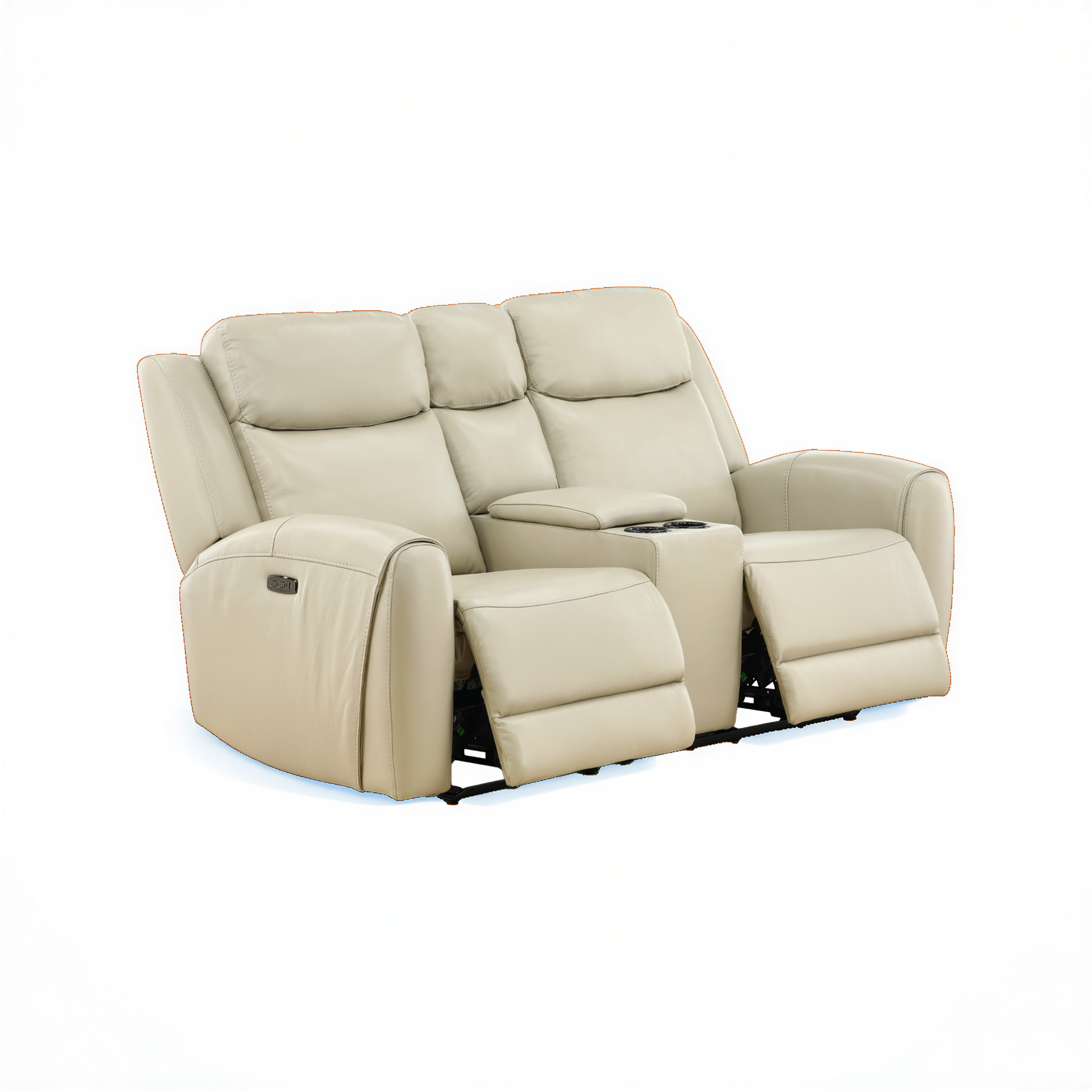 Lawrence Leather Power Reclining Loveseat