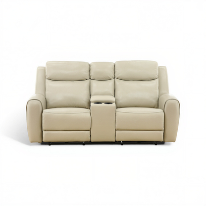 Lawrence Leather Power Reclining Loveseat
