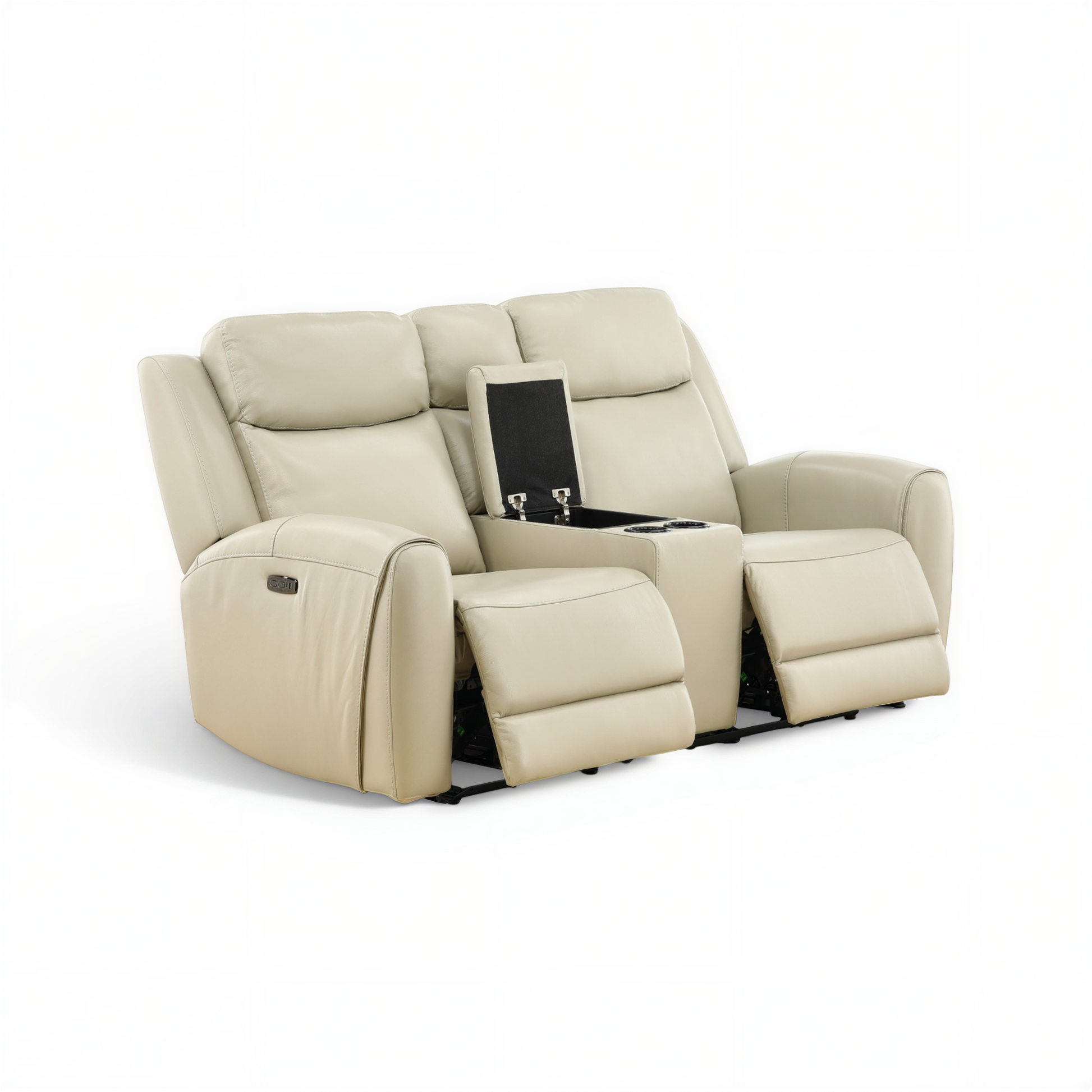 Lawrence Leather Power Reclining Loveseat