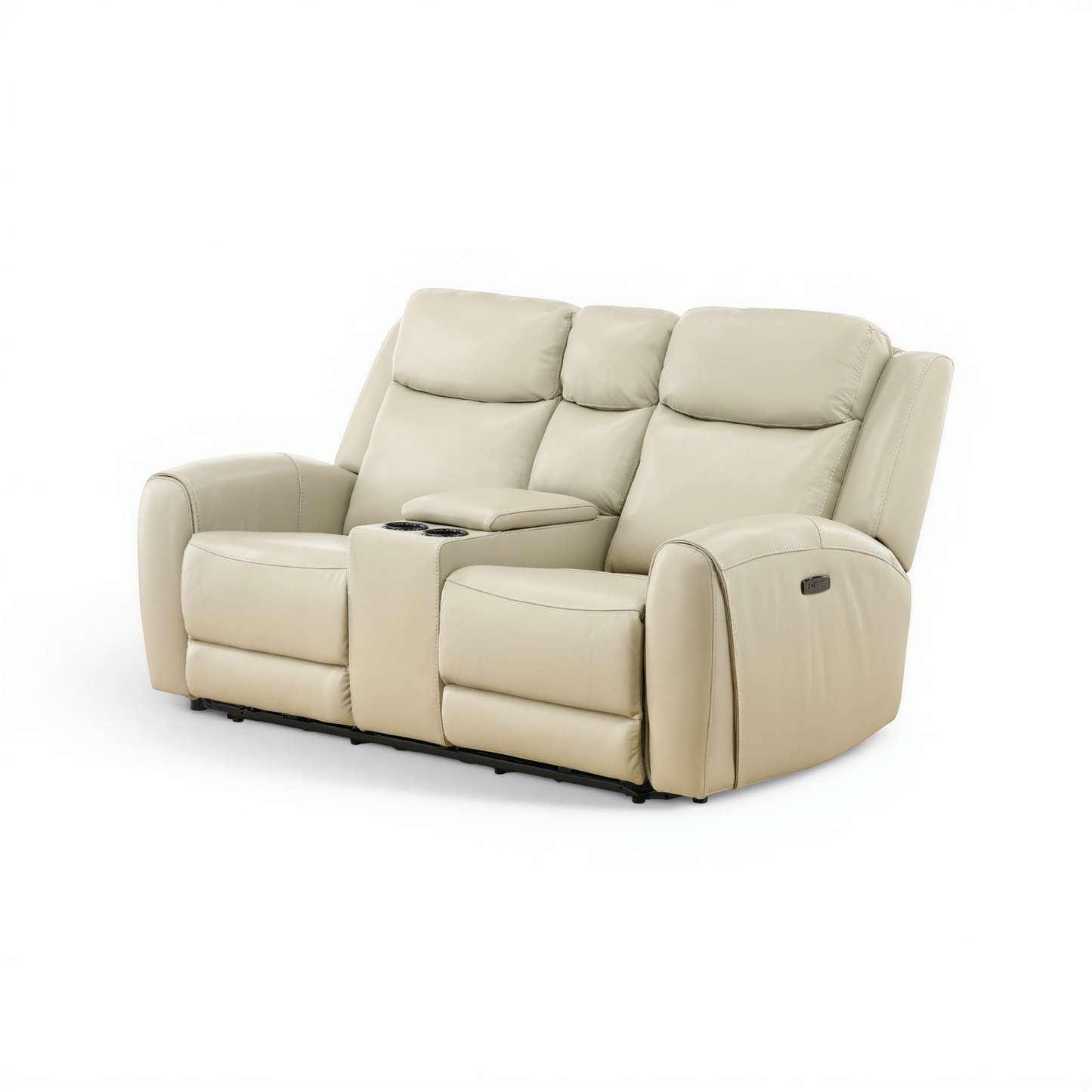 Lawrence Leather Power Reclining Loveseat