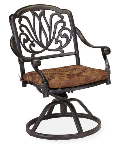 Capri Outdoor Swivel Rocking Chair Brown