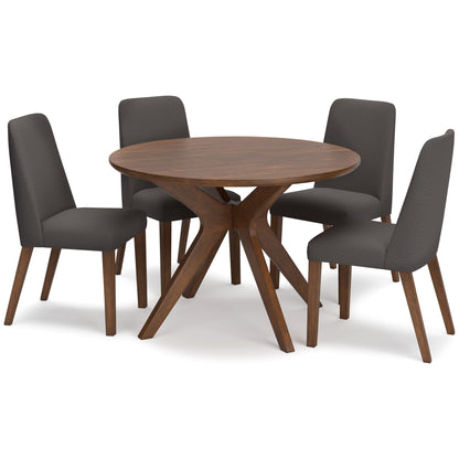 Lyncott 5 Piece Round Dining Set