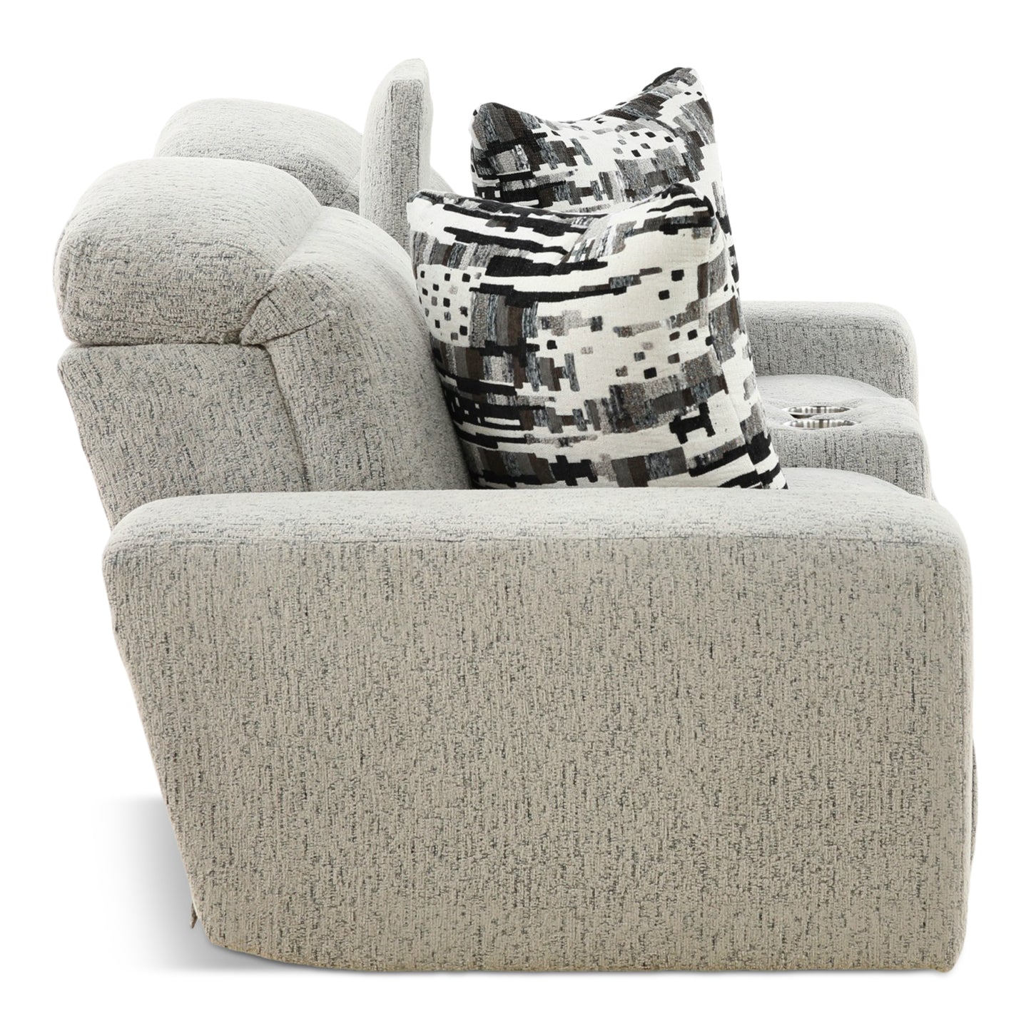 Indra Power Reclining Console Loveseat