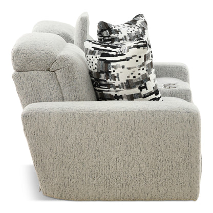 Indra Power Reclining Console Loveseat