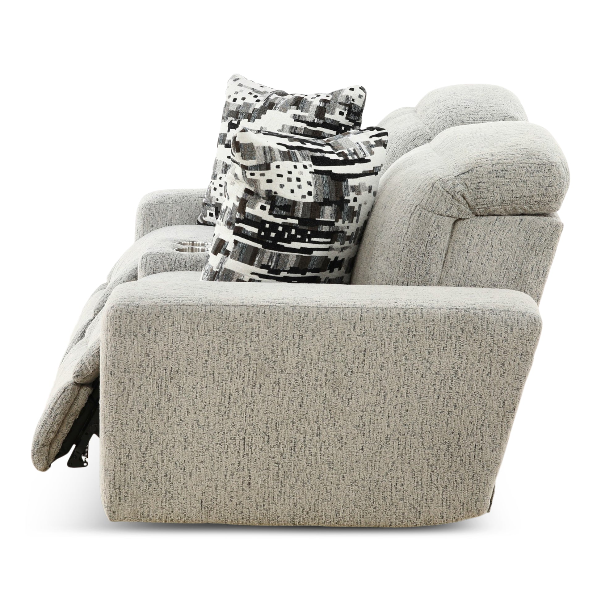 Indra Power Reclining Console Loveseat