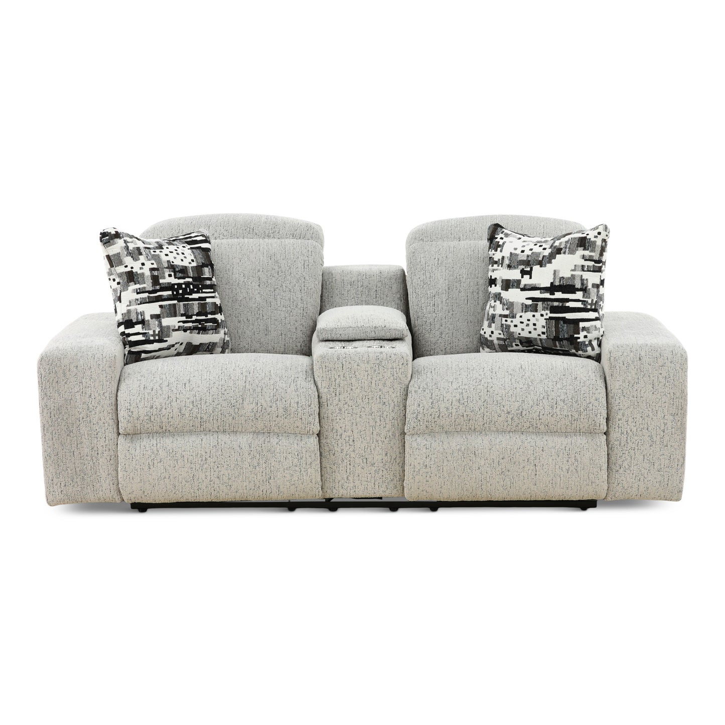 Indra Power Reclining Console Loveseat