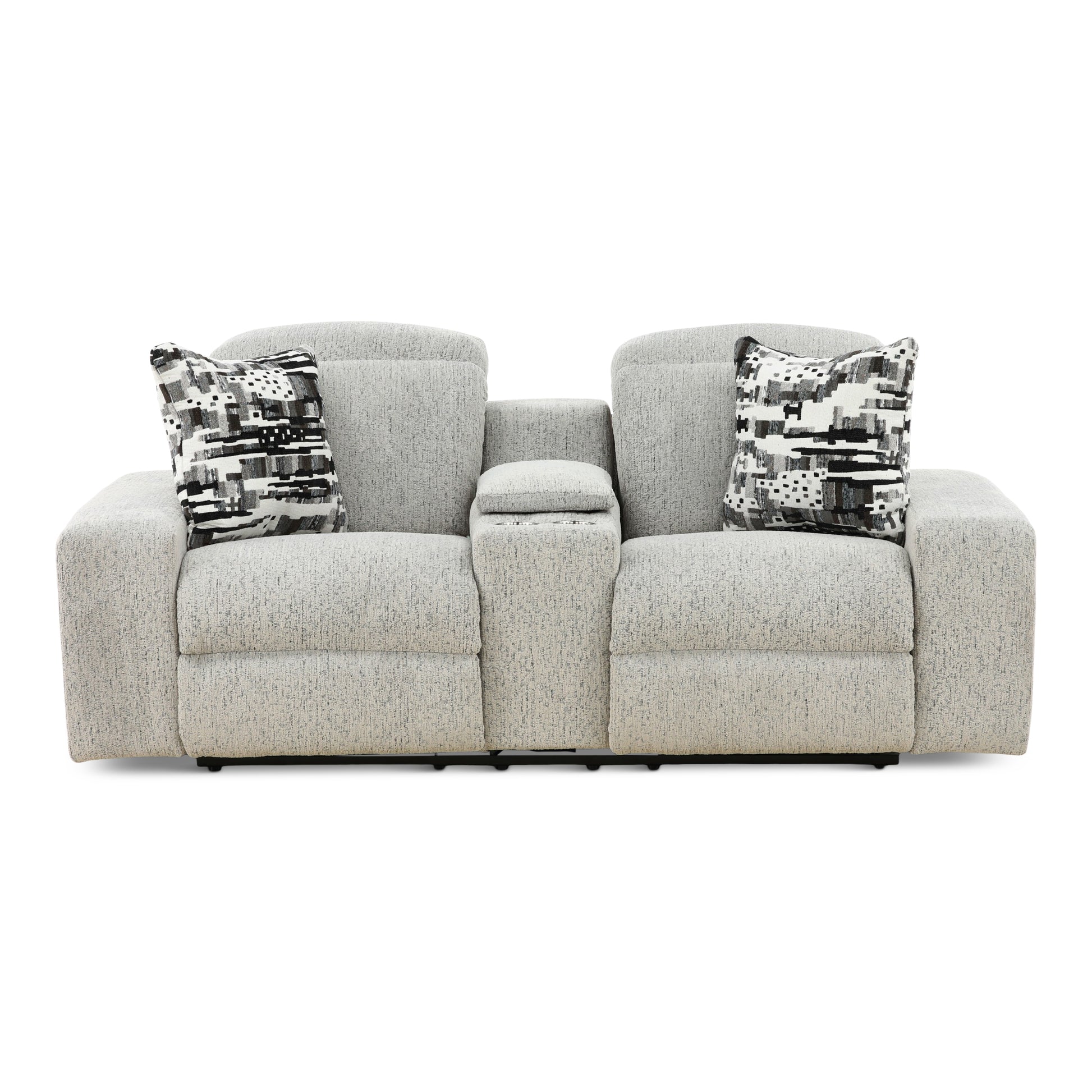Indra Power Reclining Console Loveseat