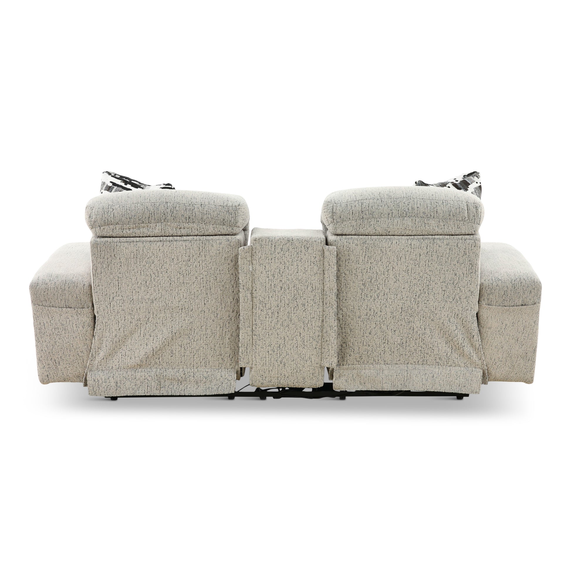 Indra Power Reclining Console Loveseat