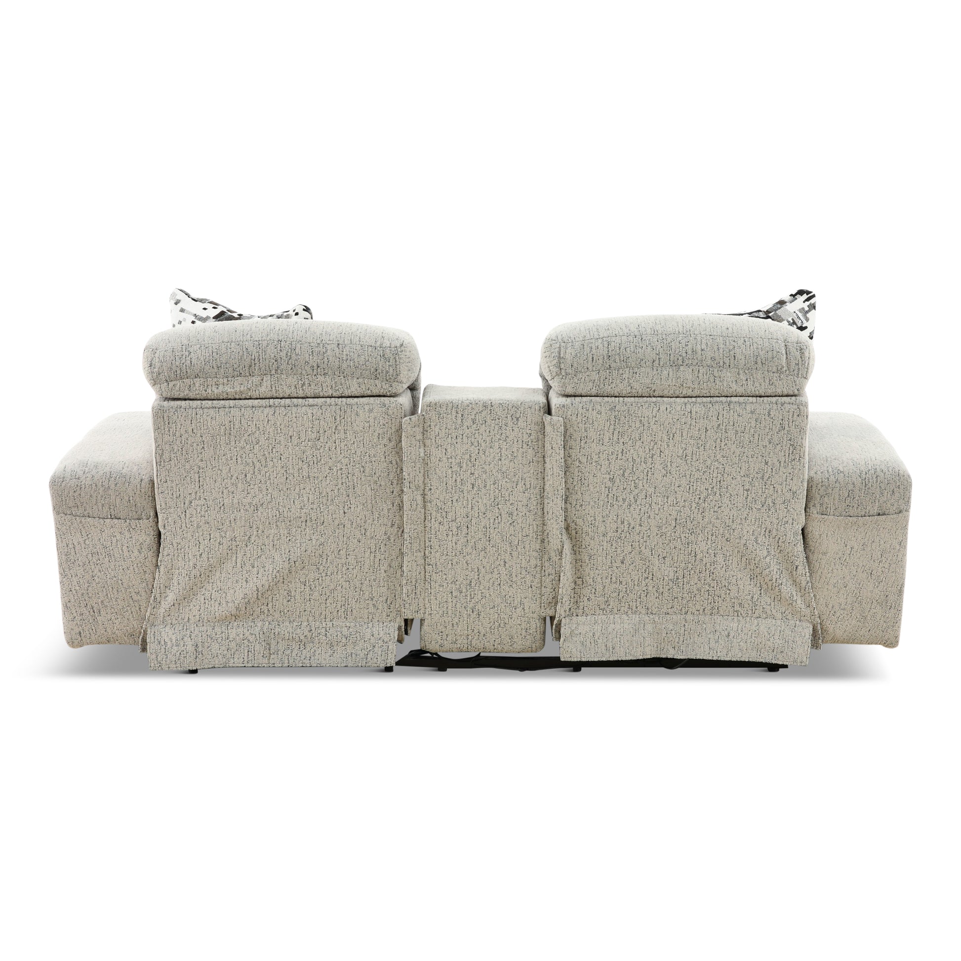 Indra Power Reclining Console Loveseat