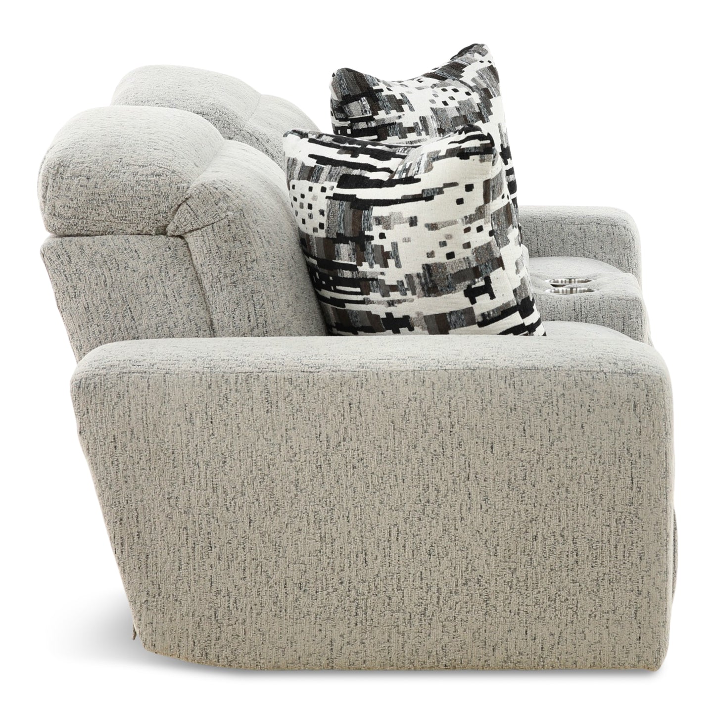 Indra Power Reclining Console Loveseat