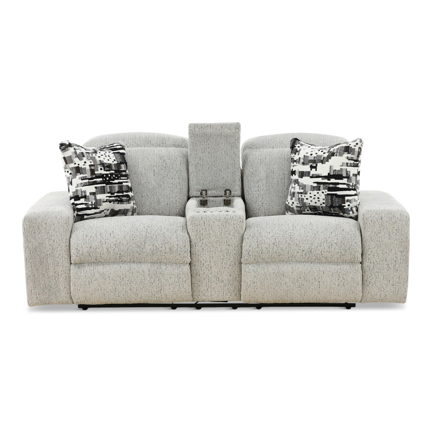 Indra Power Reclining Console Loveseat