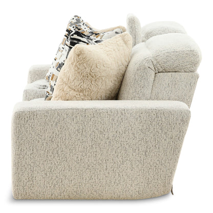 Indra Power Reclining Console Loveseat