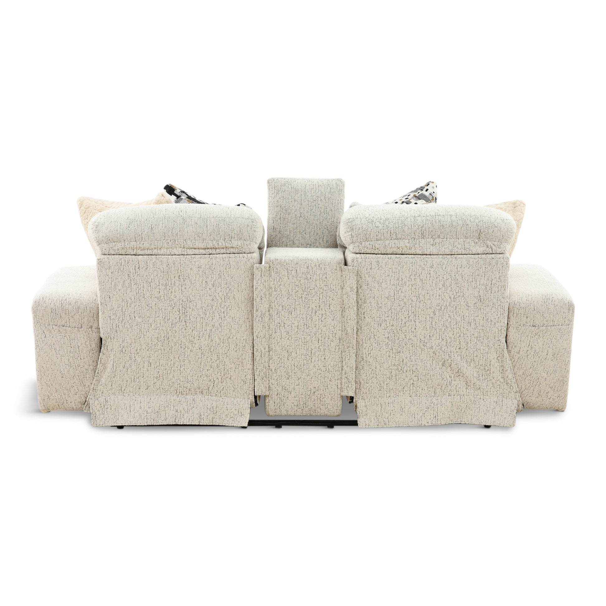 Indra Power Reclining Console Loveseat