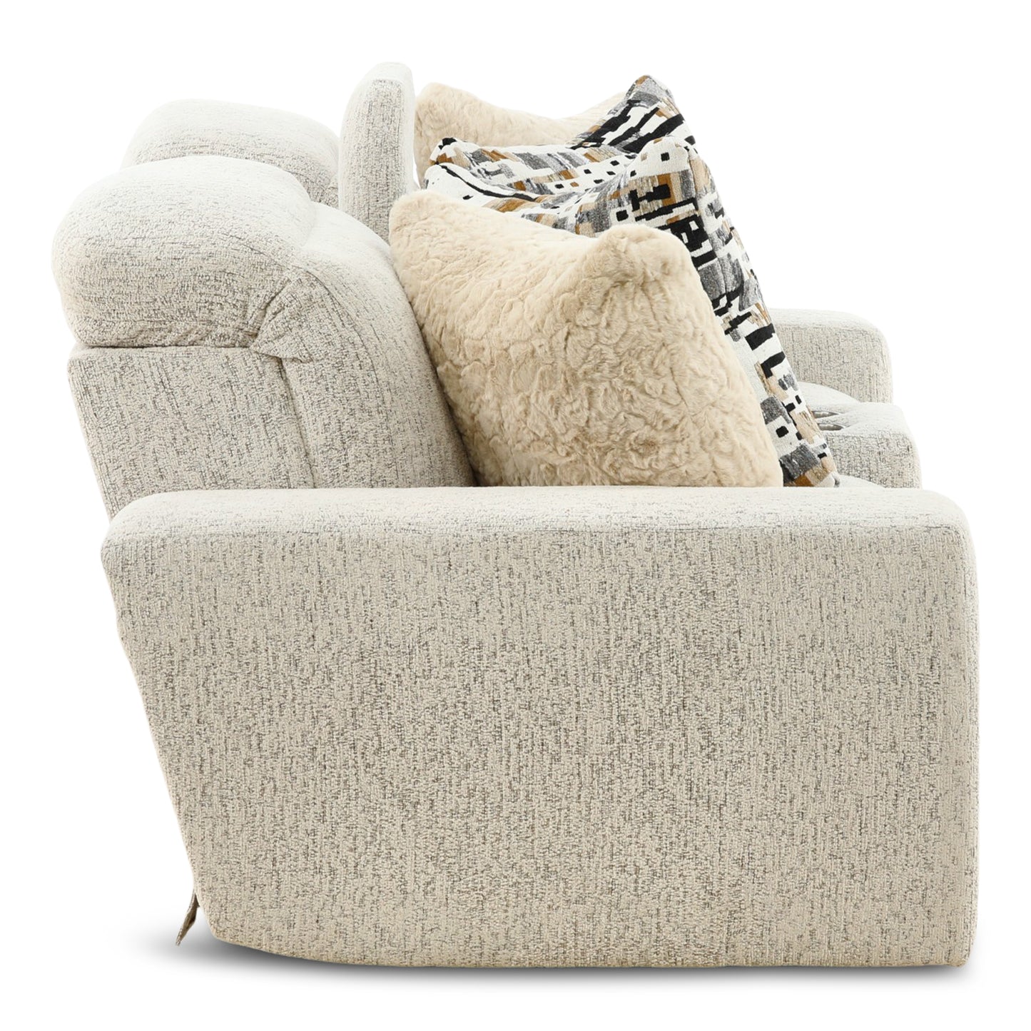 Indra Power Reclining Console Loveseat