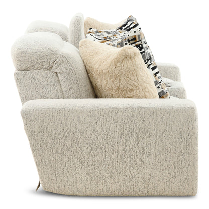 Indra Power Reclining Console Loveseat