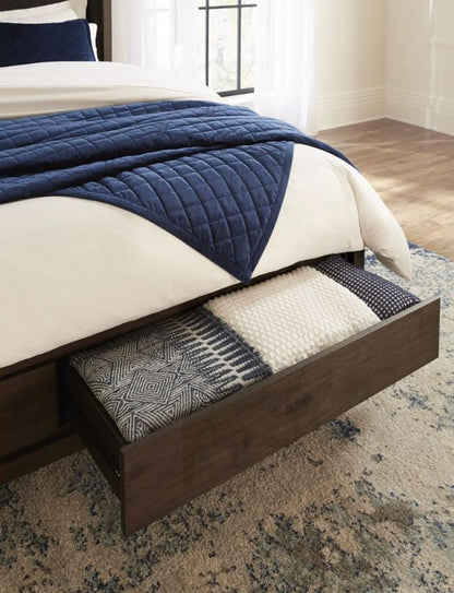 Jasper King Upholstered Storage Bed