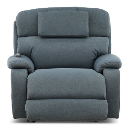 Reginald Oversized Power Recliner Steel