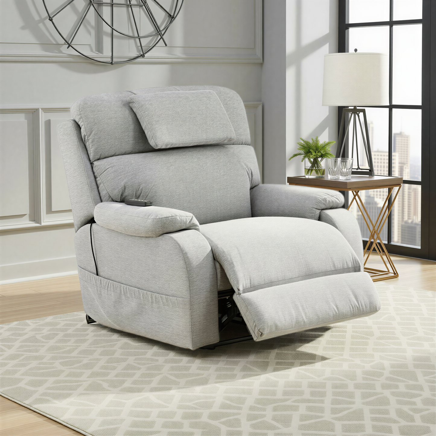 Reginald Oversized Power Recliner
