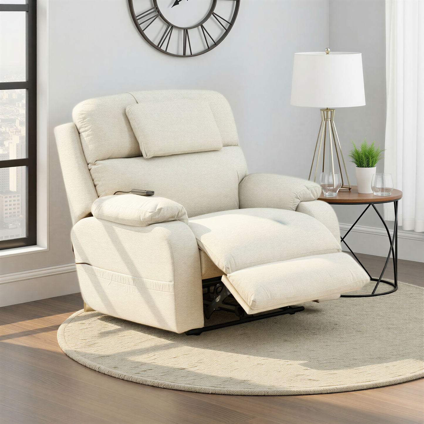 Reginald Oversized Power Recliner