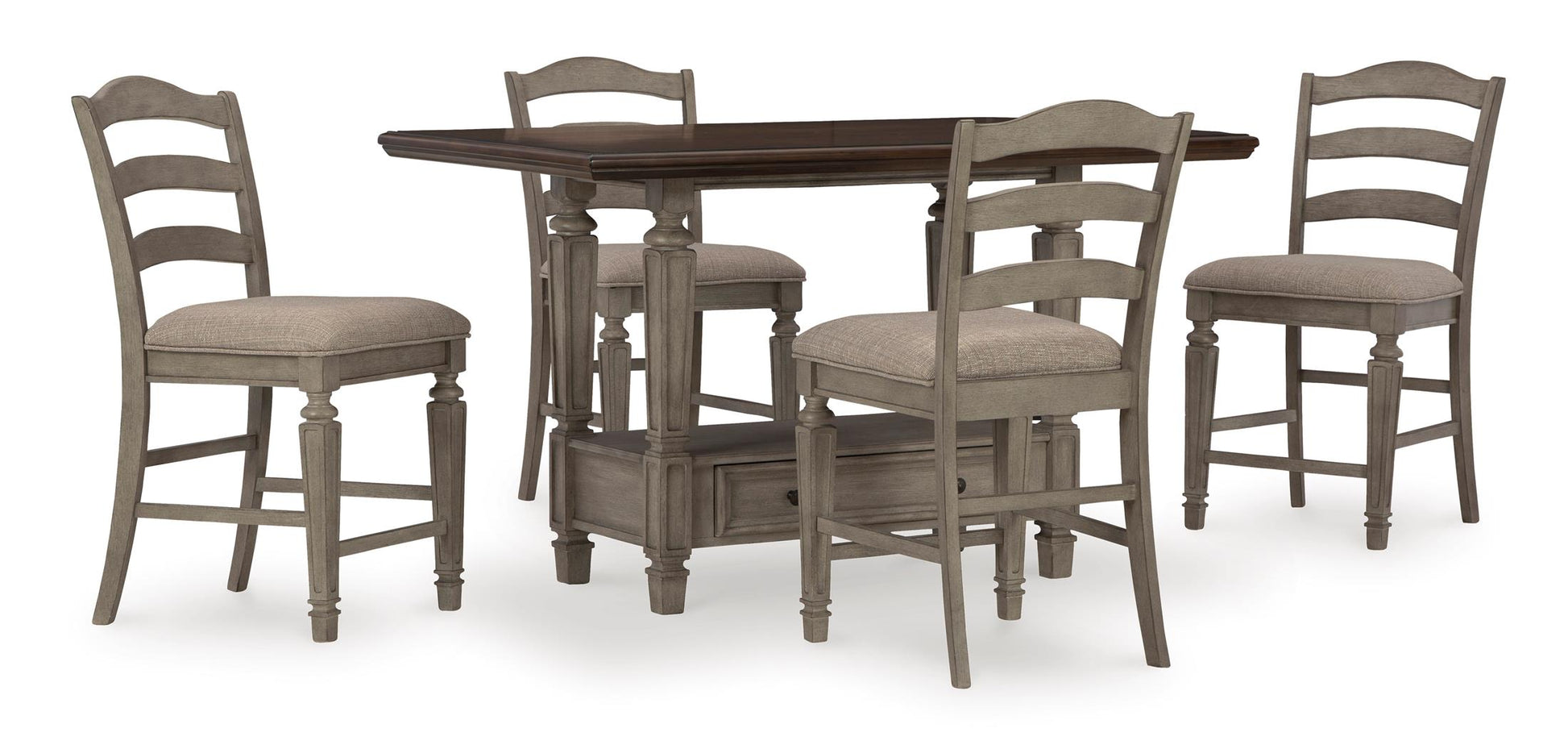 Lodenbay 5-Piece Counter Dining Set