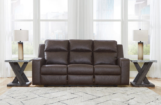 Lavenhorne Reclining Sofa with Drop Down Table - alternate view