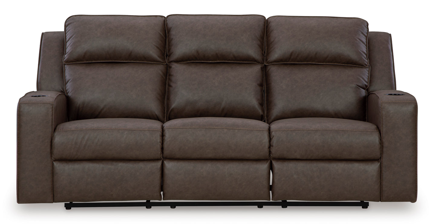 Lavenhorne Reclining Sofa with Drop Down Table