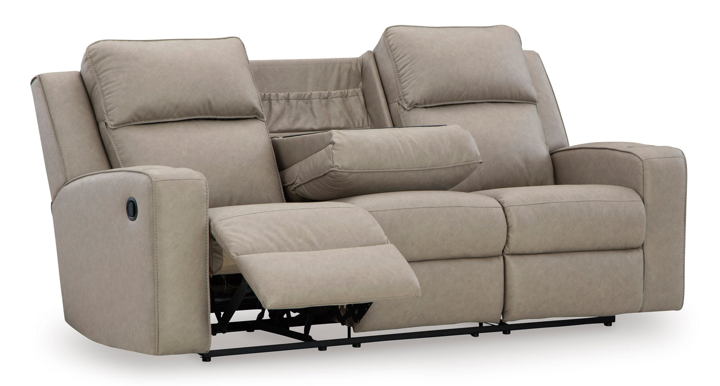 Lavenhorne Reclining Sofa with Drop Down Table