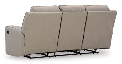 Lavenhorne Reclining Sofa with Drop Down Table